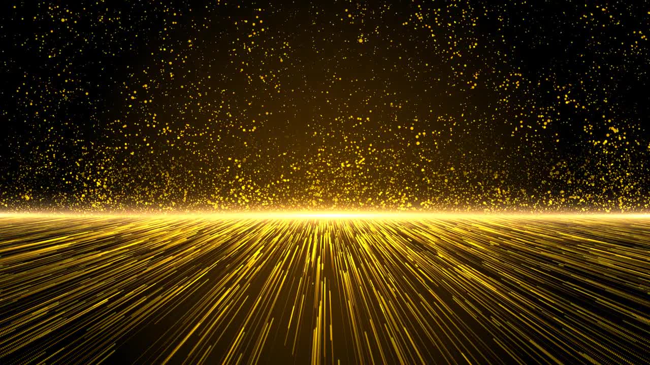 Gold Particles Rising Stock Motion Graphics Motion Array