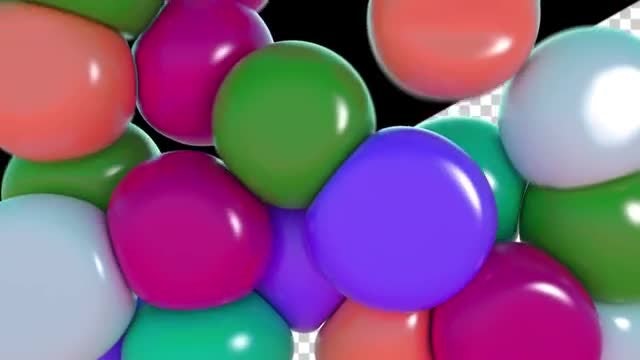 Soft Balls Transition Pack: Stock Motion Graphics