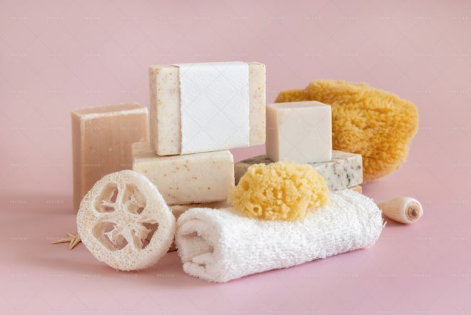 Soap Bar And Natural Hygiene Products - Stock Photos | Motion Array