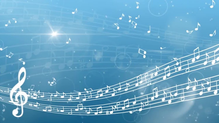 Blue Magical Music Background - Stock Motion Graphics | Motion Array