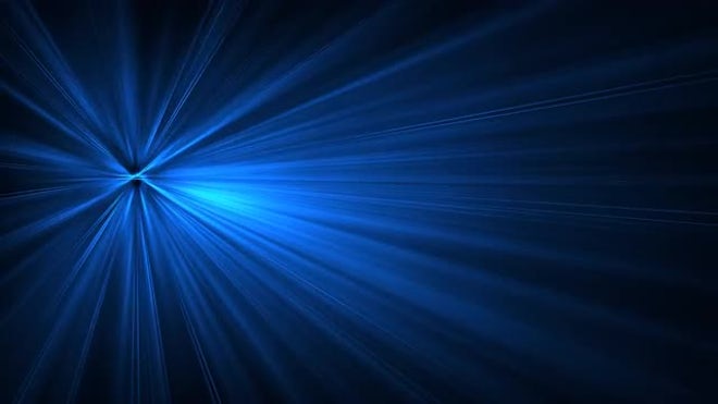 Blue Light Rays Glowing 4K   Stock Motion Graphics | Motion Array