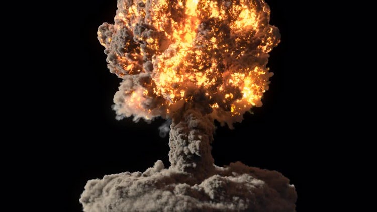 Nuclear Explosion - Stock Motion Graphics | Motion Array