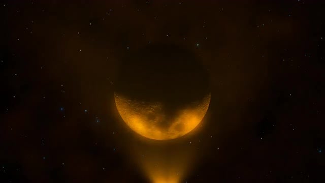 Moon Highlighting 4K: Stock Motion Graphics