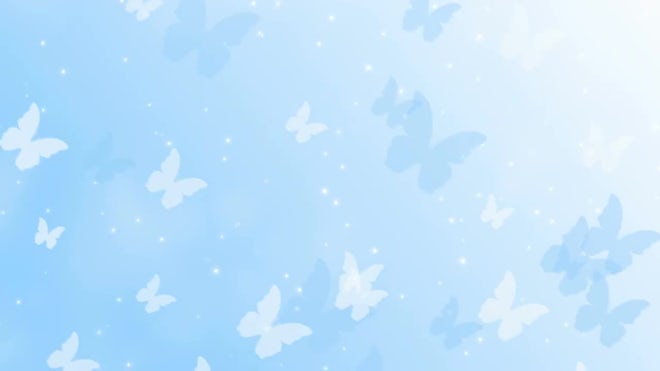 Light Blue Background With Butterflies - Stock Motion Graphics | Motion  Array