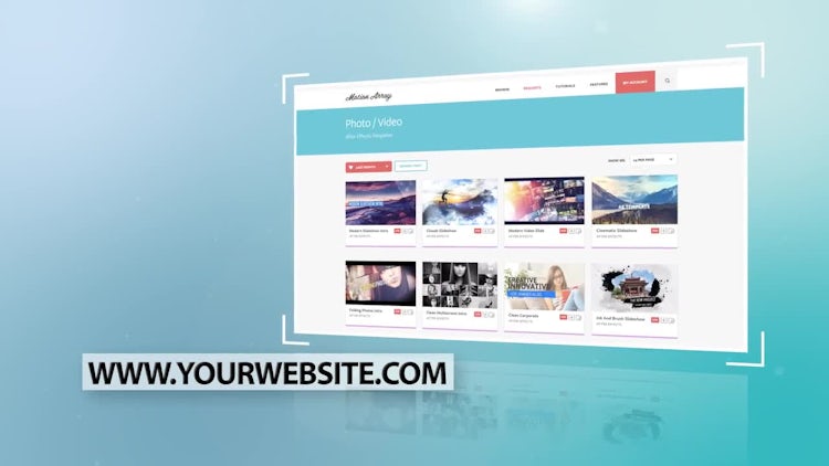 Simple & Clean Corporate Presentation: After Effects Templates