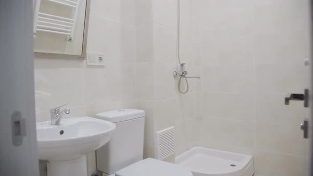 Hotel Bathroom Toilet: Stock Video