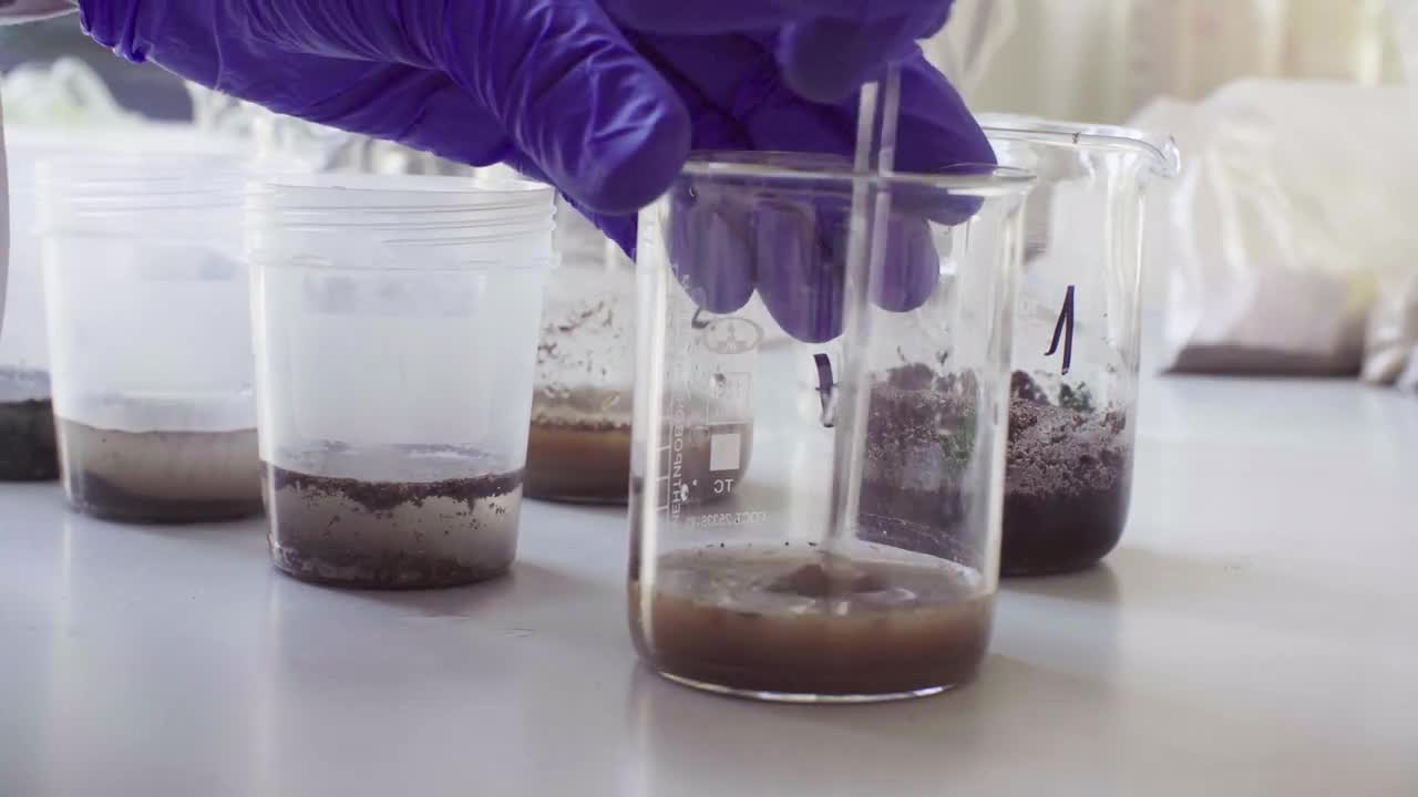 Mixing Soil And Water - Stock Video | Motion Array