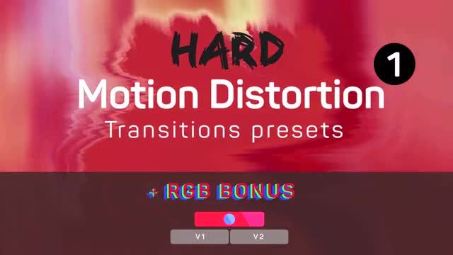 Motion Distortion Transitions Presets 1: Premiere Pro Presets