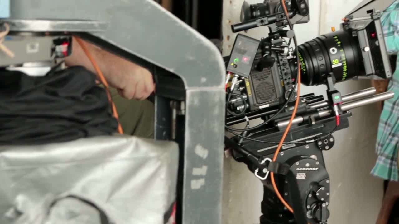 Dolly Film Camera Set Stock Video Motion Array