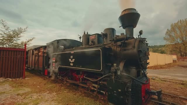 Steam Train: Stock Video