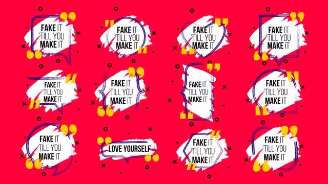 12 Funny Quotes: Premiere Pro Templates