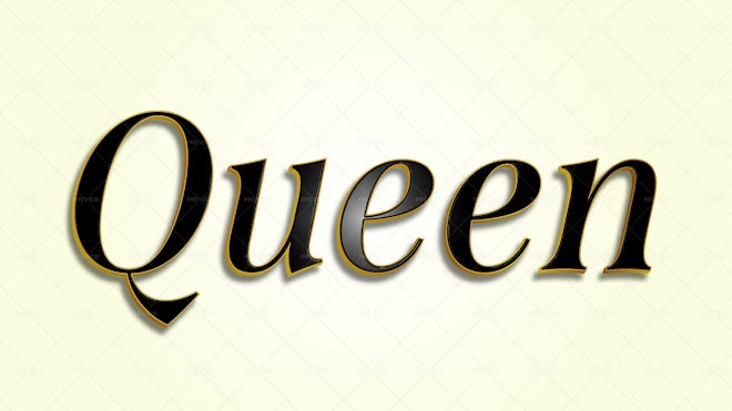 Queen Serif Text Effect - Graphics | Motion Array