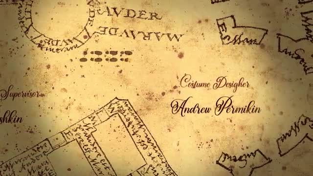Captions On Marauders Map: Premiere Pro Templates
