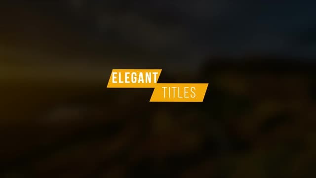 Modern Titles V1: After Effects Templates