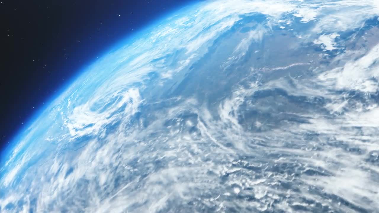 Light Blue Bright Earth - Stock Motion Graphics | Motion Array