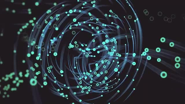 Abstract Vortex Particles: Stock Motion Graphics