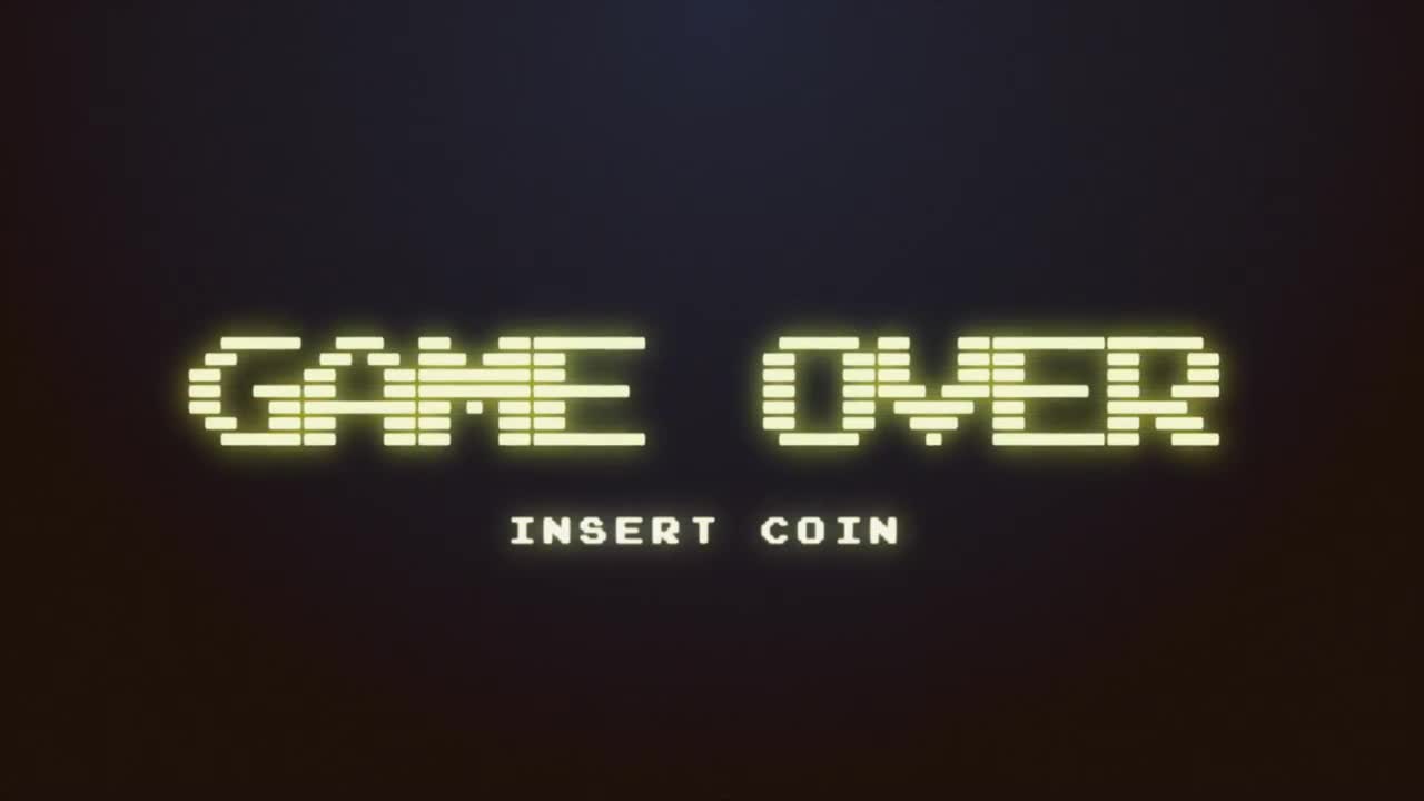 Game Over Ending Screen Pack Stock Motion Graphics Motion Array