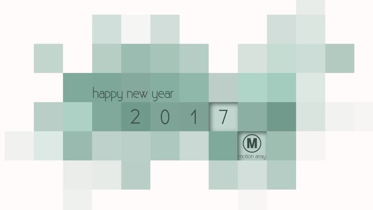 New Year Greetings: After Effects Templates