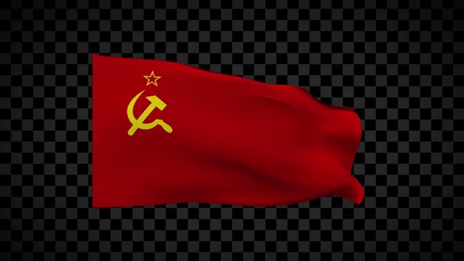 USSR Flag - Stock Motion Graphics | Motion Array