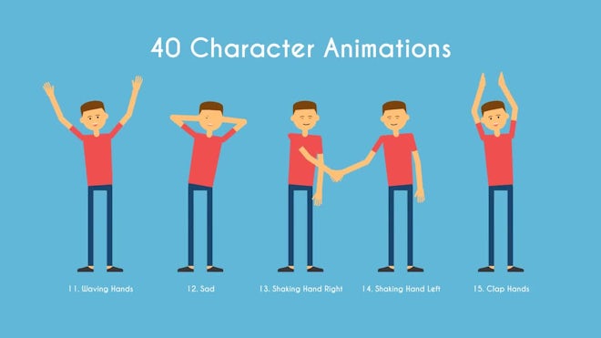 moving animation characters