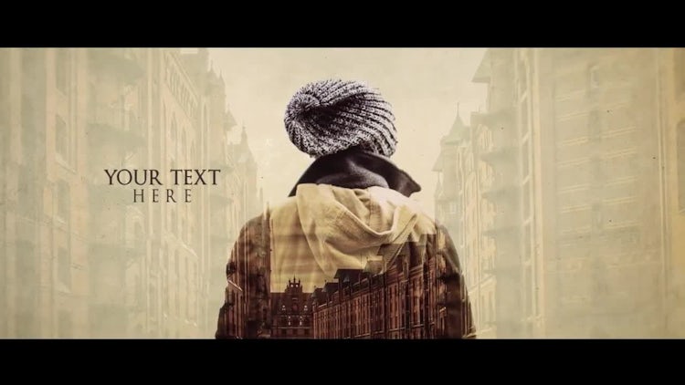 Double Exposure Slideshow: Premiere Pro Templates