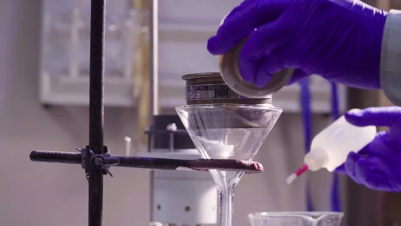 Filtering Liquids Stock Video Motion Array