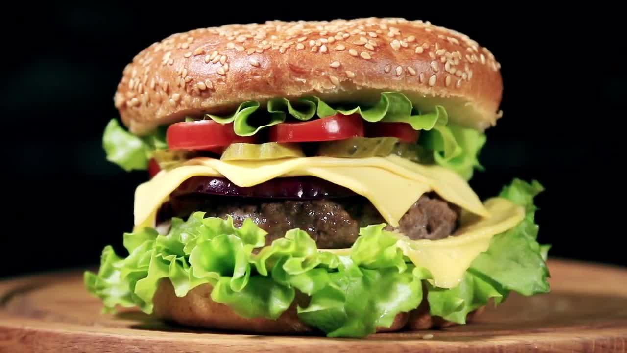double decker burger