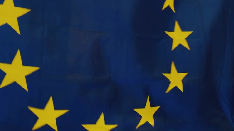 EU Flag: Stock Video