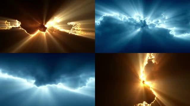 Light Energy Backgrounds Pack: Stock Motion Graphics