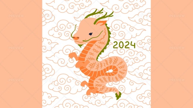 Chinese New Year 2024 Banner - Graphics