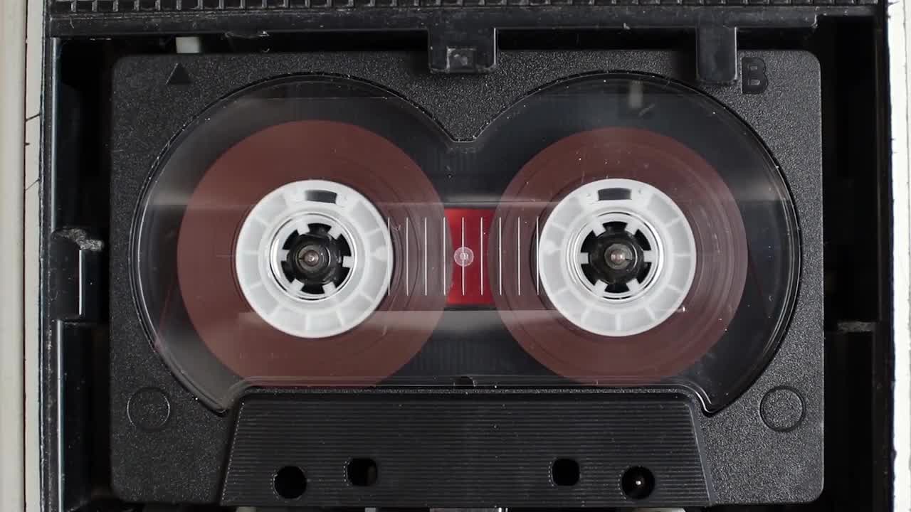Audio Cassette Stock Video Motion Array
