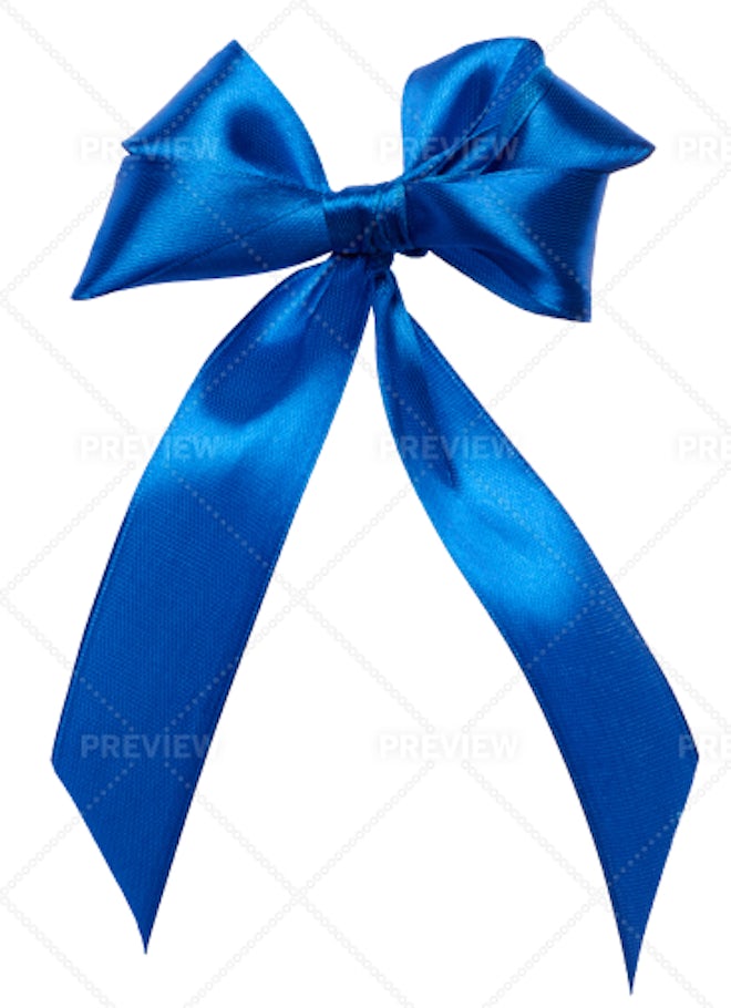 Knotted Bow Of Red Silk Ribbon And Cross - Stock Photos