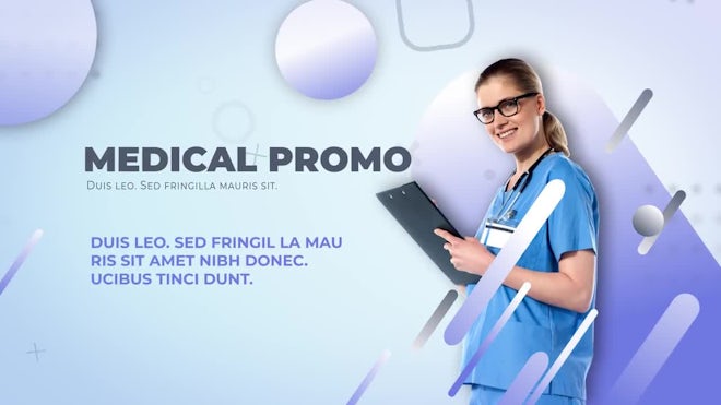 Media promo. Medical promotions. Medical Templates after Effects. Medicine after Effects. Videohive 23101451 “Medical Promo” presentation.