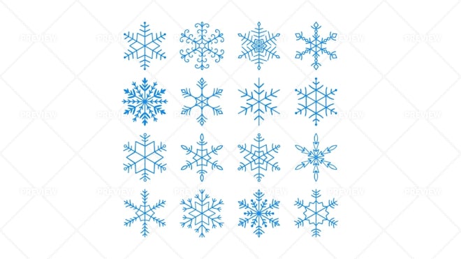 Snowflakes 2 Sticker for Sale by stylishdzign