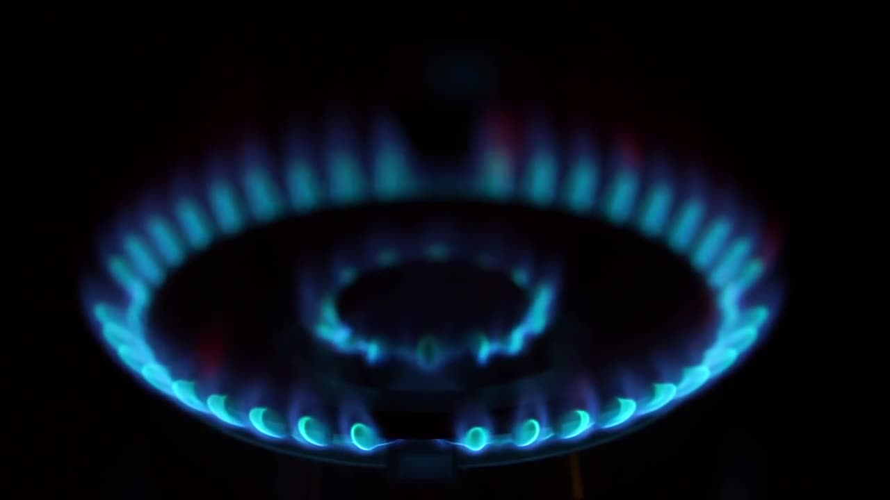 Lighting Up A Gas Stove Stock Video Motion Array