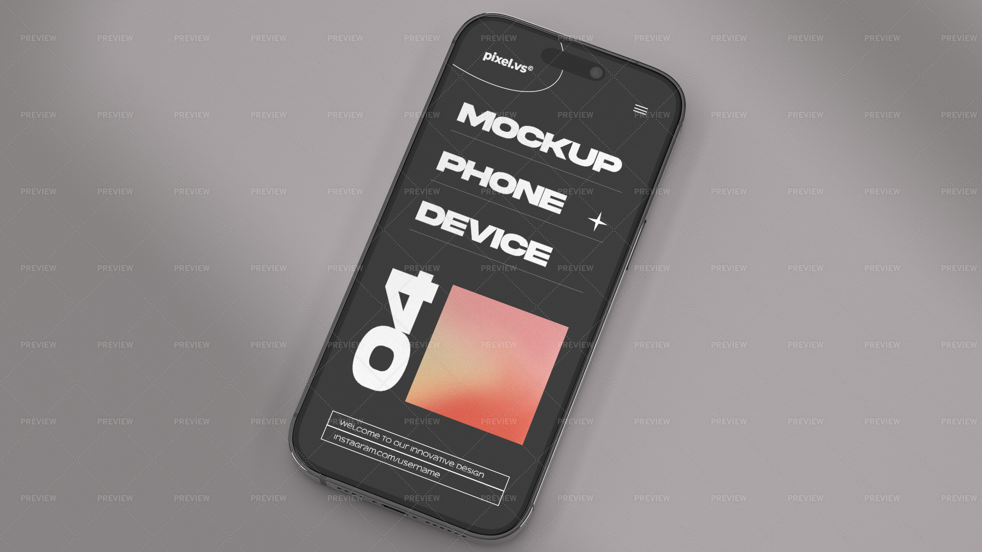 Smartphone Mockup - Graphics | Motion Array