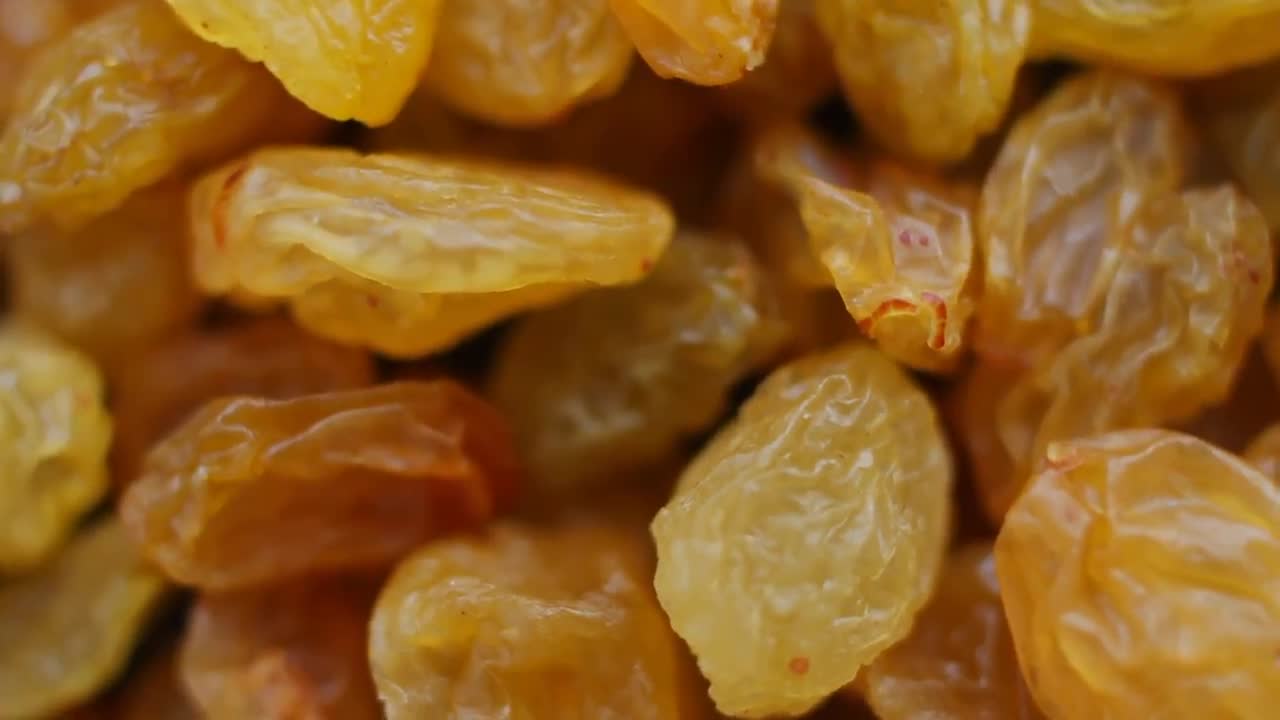 Raisins Stock Video Motion Array