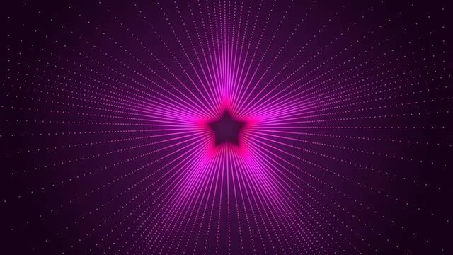 Retro Star Background: Stock Motion Graphics