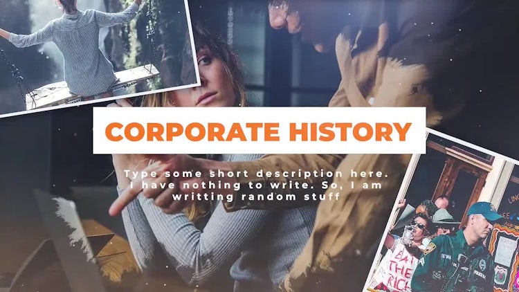Corporate History: Premiere Pro Templates