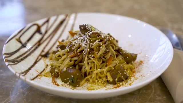 Stir Fried Noodles: Stock Video