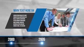 Corporate Profile Timeline: After Effects Templates