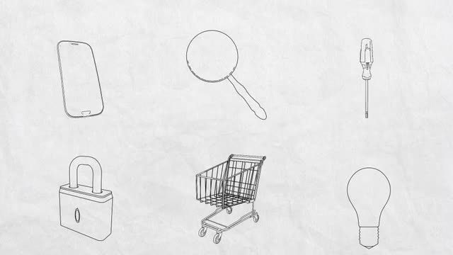 3d Flex Sketch Elements: After Effects Templates