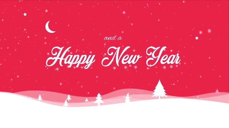 Christmas and New Year Greeting: After Effects Templates