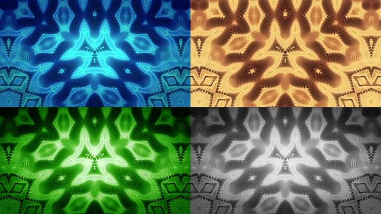 Metal Stripes Kaleidoscope Pack: Stock Motion Graphics