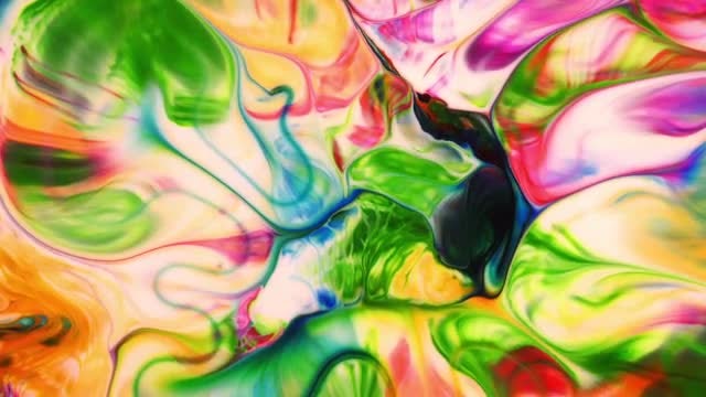 Paint Movement: Stock Video