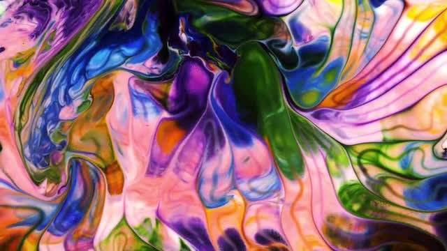 Colorful Ink Background: Stock Video