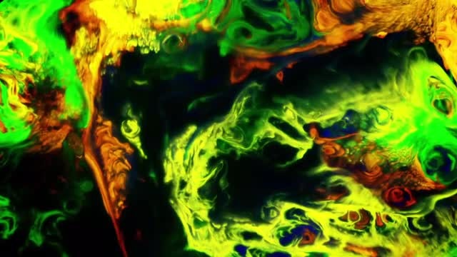 Mysterious Paint: Stock Video
