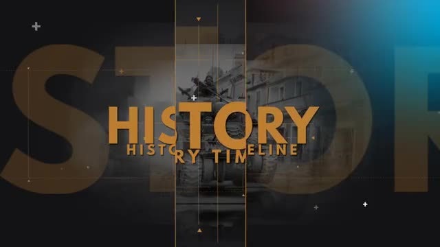 History Timeline: After Effects Templates