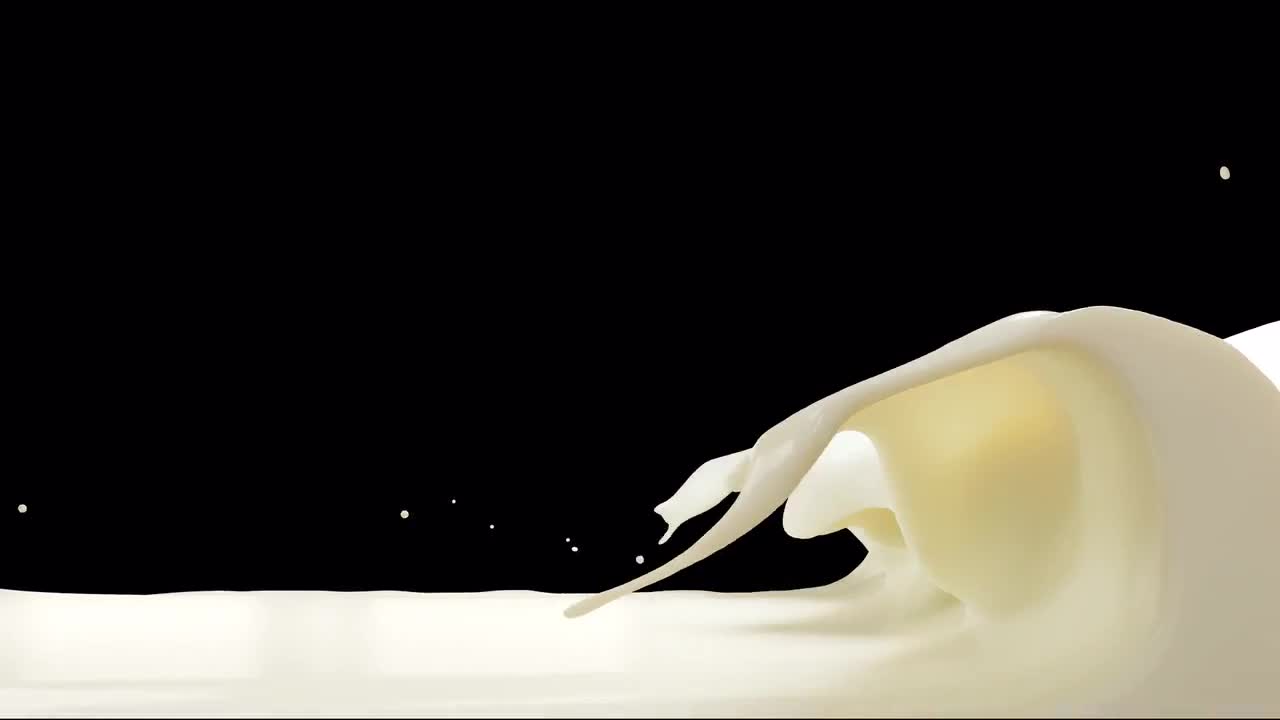 Milk Waves Stock Motion Graphics Motion Array