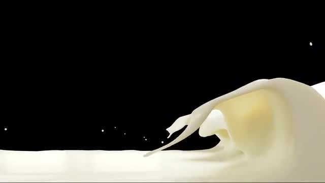 Milk Waves: Stock Motion Graphics